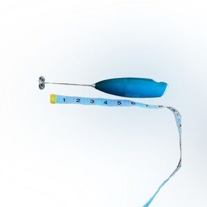 Blue Handheld Milk Frother